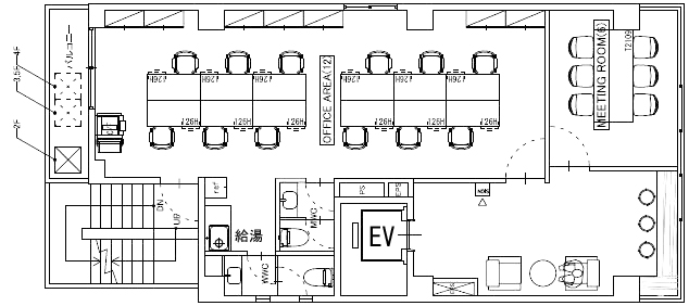 御成門駅徒歩4分！受付・会議室完備のセットアップオフィスの写真3