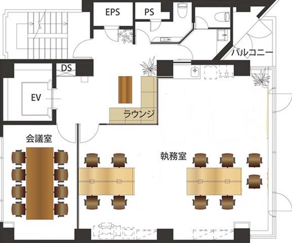 宝町/新富町駅徒歩4分、リニューアル済みで即入居可能なセットアップオフィスの写真4