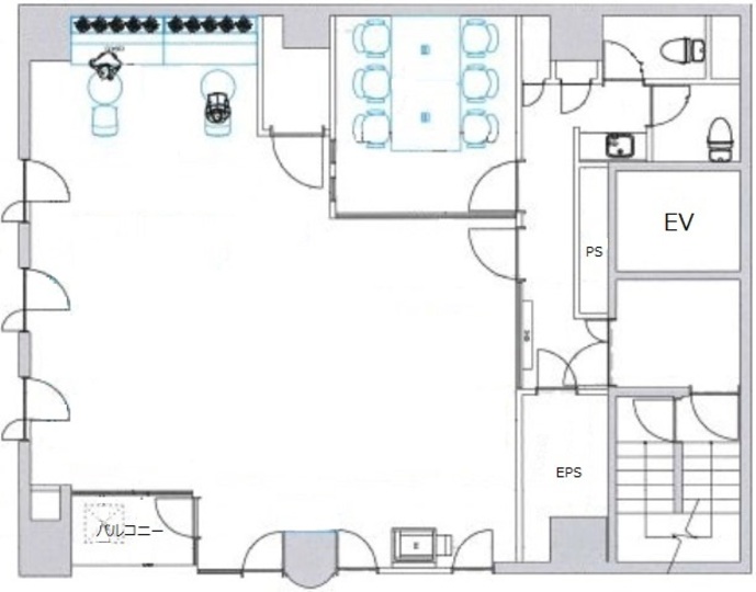 神田駅徒歩1分!内装工事不要、家具付き会議室も備えたセットアップオフィスの写真9