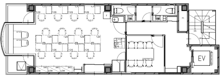 【敷金0・原状回復不要】神田駅徒歩7分、内装・家具具完備の新装フルセットアップオフィスの写真1